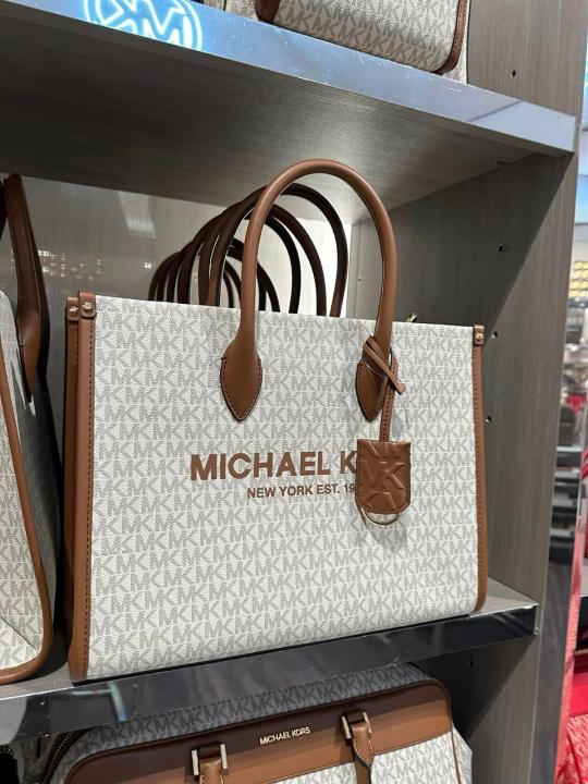 Michael kors mirella tote bag with dust bag(100813 coffebrown)