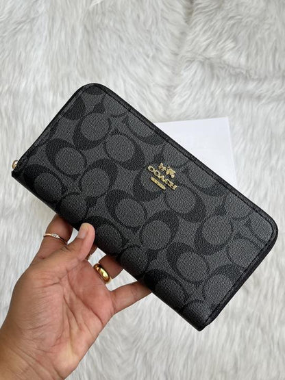 Coacch long wallet premium quality with box