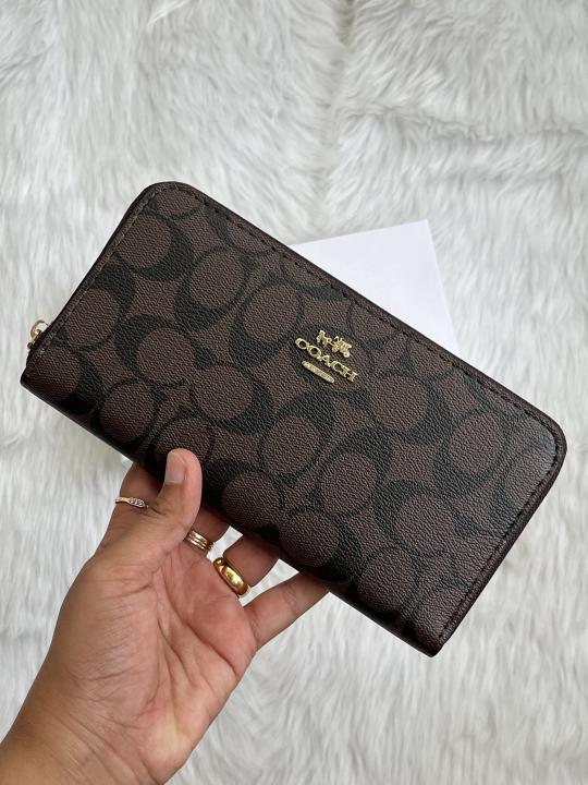 Coacch long wallet premium quality with box