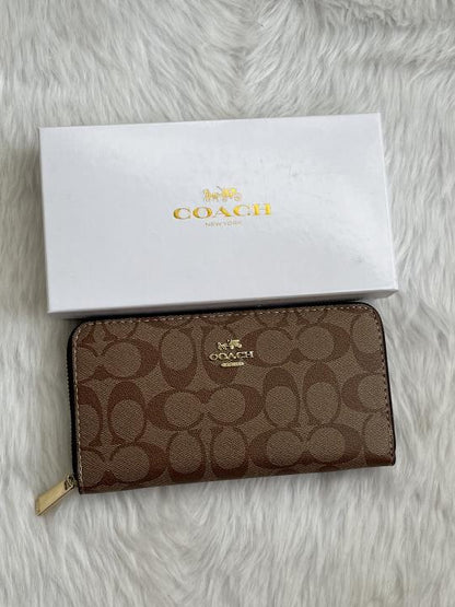 Coacch long wallet premium quality with box