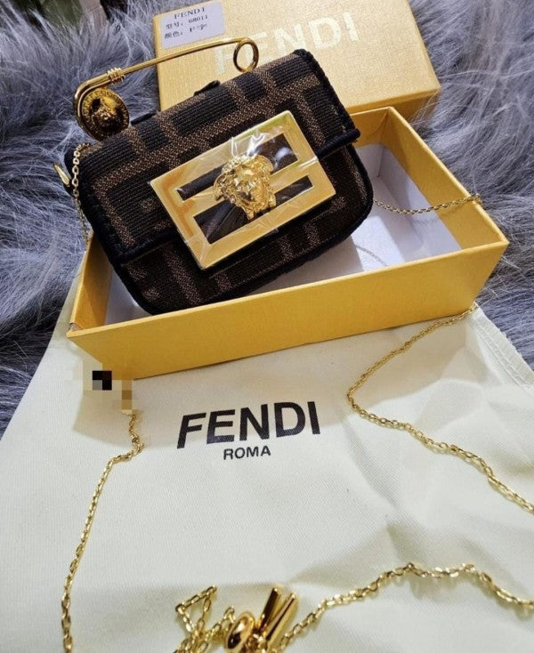 Fendi Fendace Nano Baguette Limited Edition Bag With OG Box &amp; Dust Bag