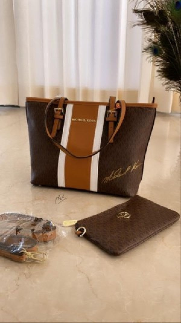 Michael Kors Tote Bag With Pouch