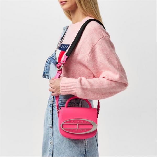 TOMMY JEANS HILFIGER PREMIUM GREY CROSS BODY WITH BOX