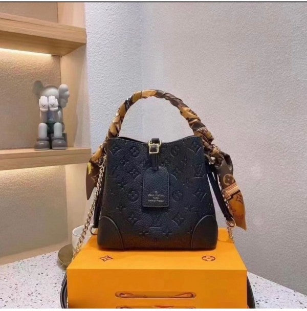 Louis vuitton Bucket Sling Bag With Box Dust Bag Sling Belt