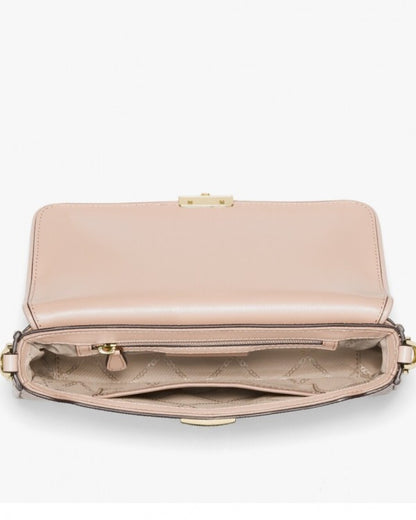 Michael kors Bradshaw Two Tone Logo Convertible Shoulder bag with box