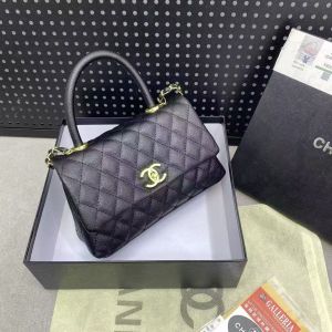 CHANEL Top Handle Bag With OG Box