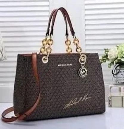 MICHAEEL KORRS CYNTHIA TOTE WITH DUST BAG AND SLING