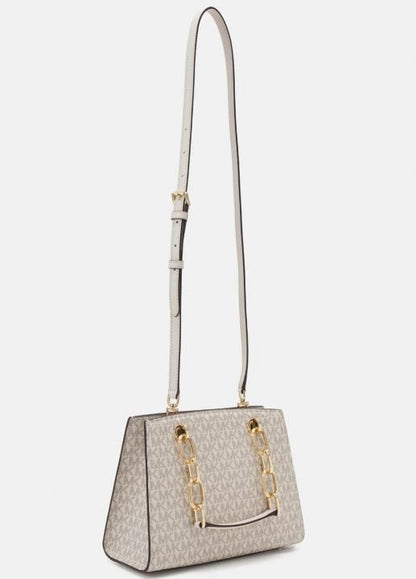 Miichael korrs cynthia small signature logo satchel