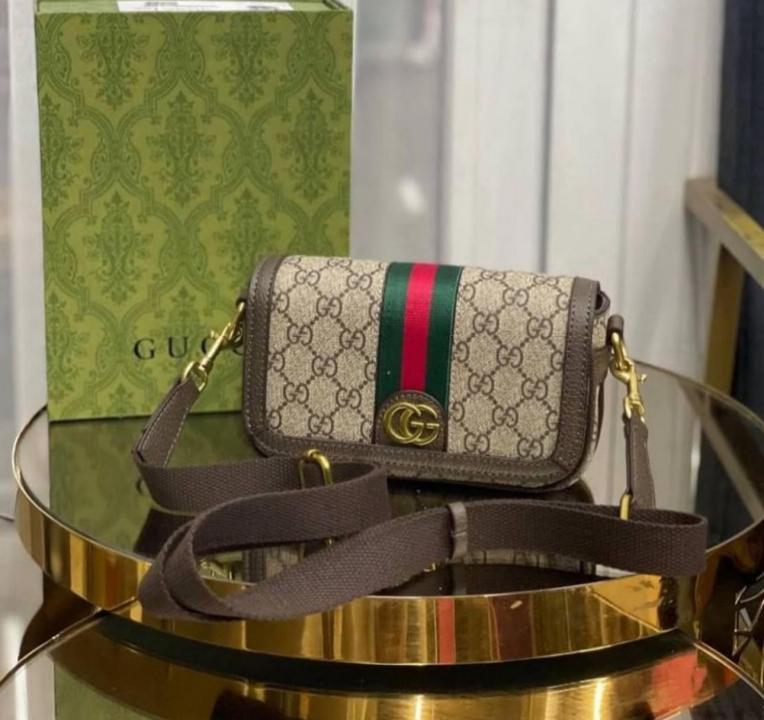 GUCCIOPHIDIA GG CANVAS CROSSBODY BAG WITH BOX