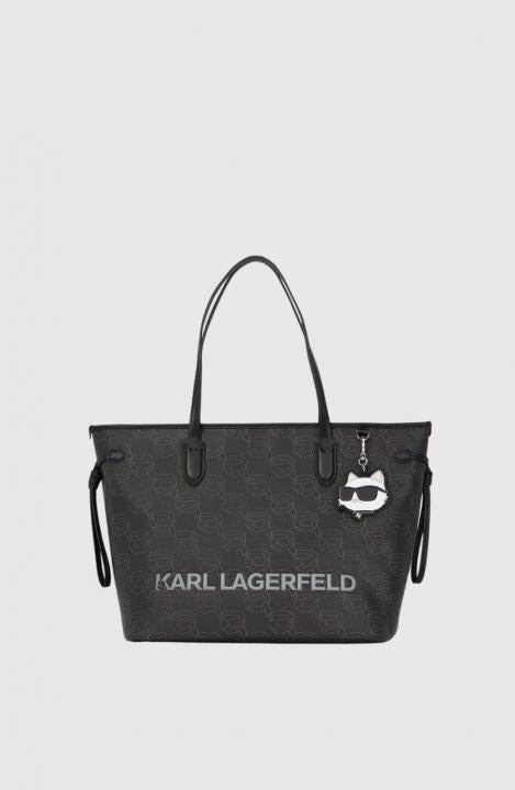Karrl lagerfeld ikon large monogram totebag
