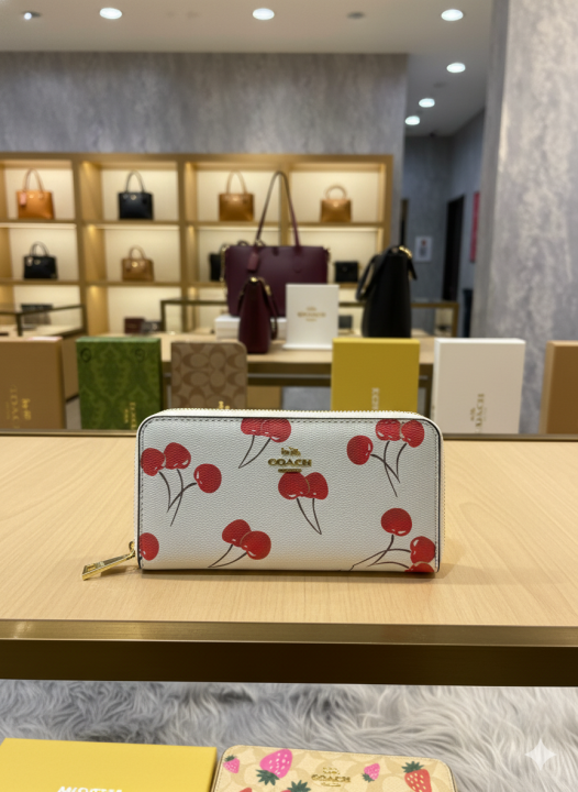 coach Zipper Wallet For Women With Box
