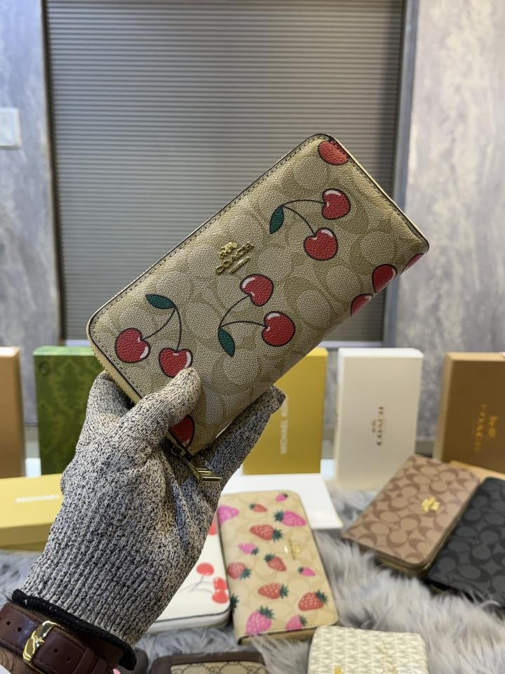 coach Zipper Wallet For Women With Box