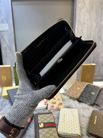 michael kors Zipper Wallet For Women With Box