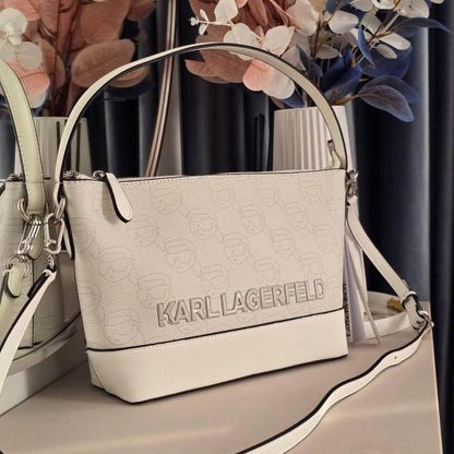 Karrl lagerfield ikon crossbody bag with dustbag