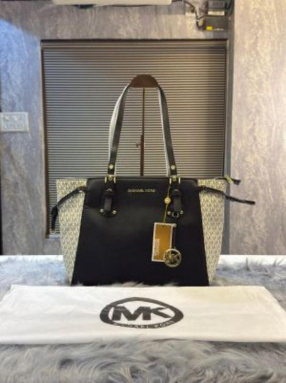 Michael kors voyager jet set print tote bag with dust bag