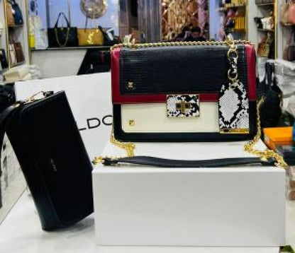 Aldo Two Piece Signature Bag with box