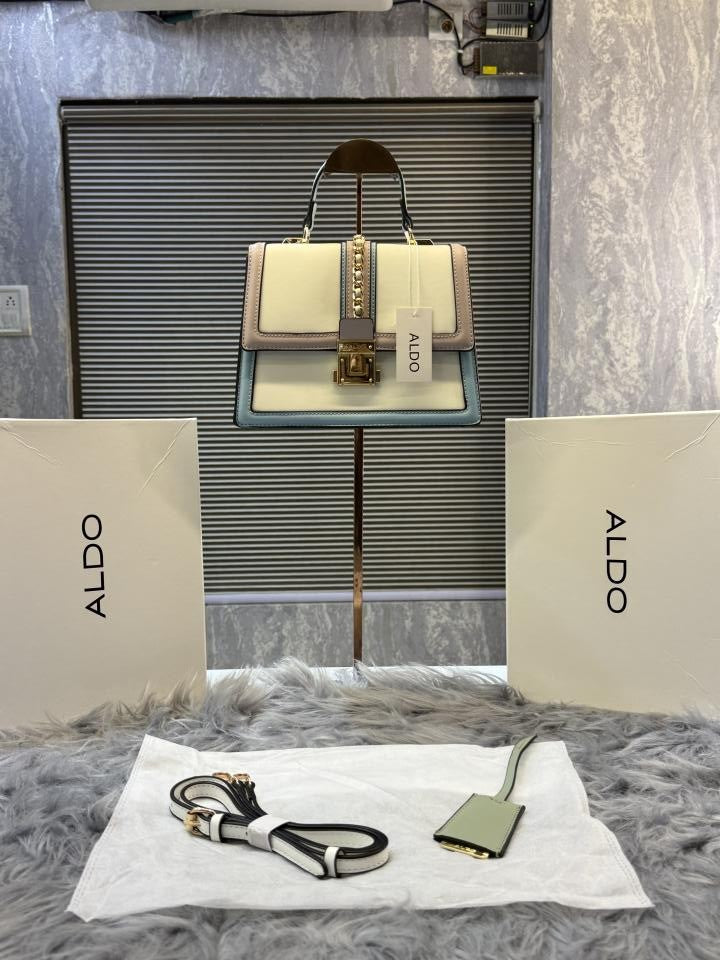 Aldo Hennah Womens Black Top Handle with box