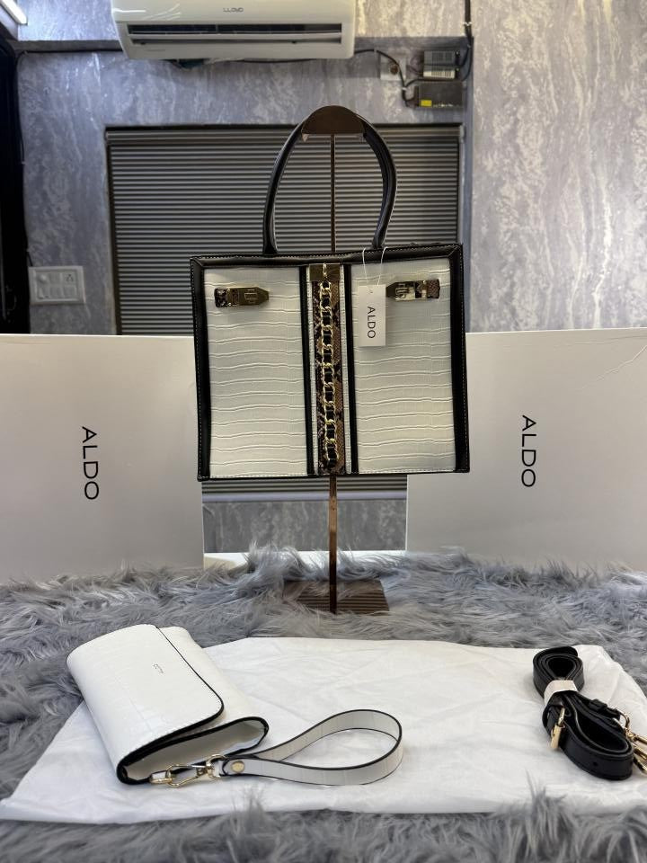 Aldo Avoma Womens Satchel tote bag with box