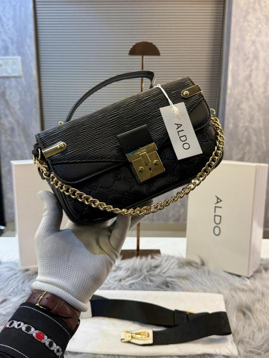 Aldo Bone DALLANNA&amp;Logo Medium Cross Body Bag with box