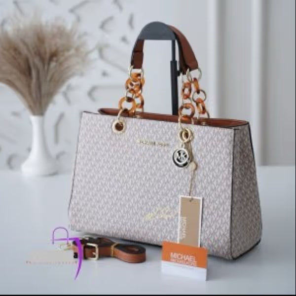MICHAEEL KORRS CYNTHIA TOTE WITH DUST BAG AND SLING