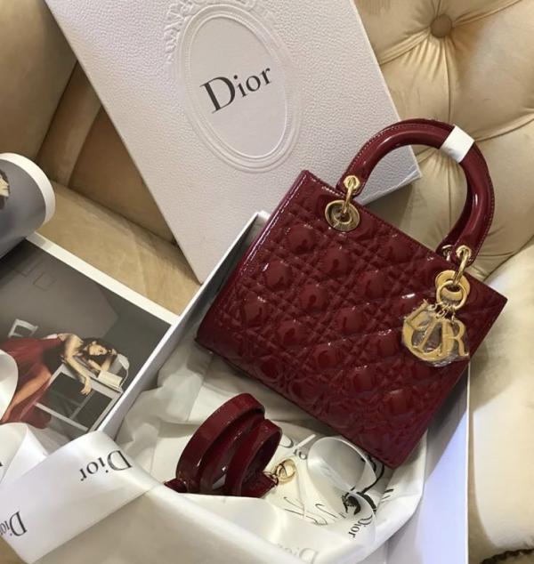 Christian DIOR LADY BAG WITH BRAND BOX