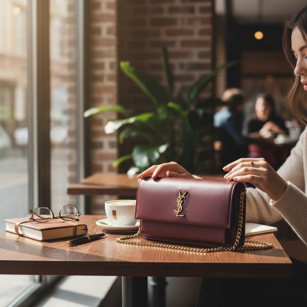 Saiint Laurrent Sunset Shoulder Bag With Box And Dust Bag