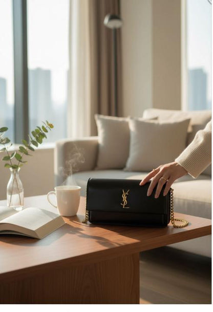 Saiint Laurrent Sunset Shoulder Bag With Box And Dust Bag