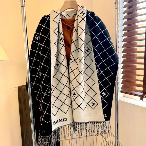 Chanel Premium Unisex Woollen Stole withbox