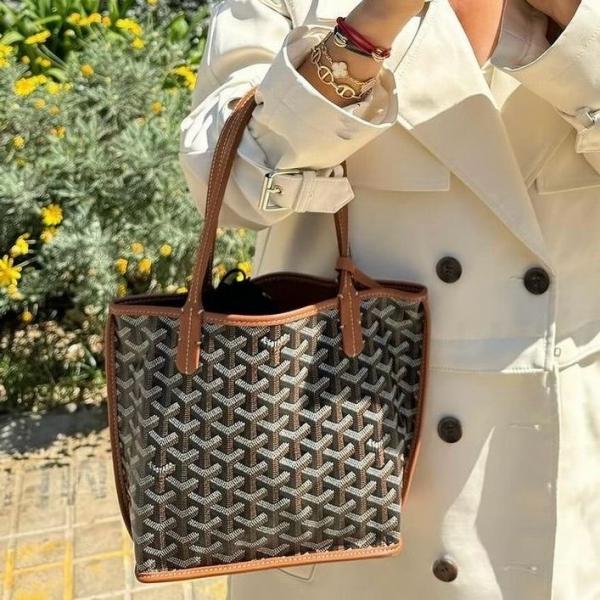 Goyarrd Anjou Mini Tote With Wallet &amp; DustCover