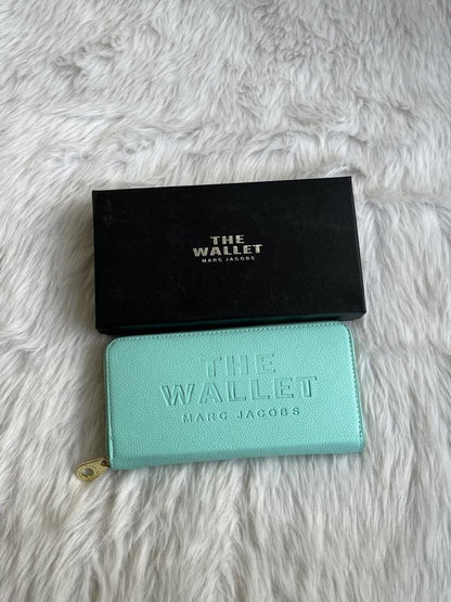 Marrc Jacob Black Long Zippy Wallet With Box