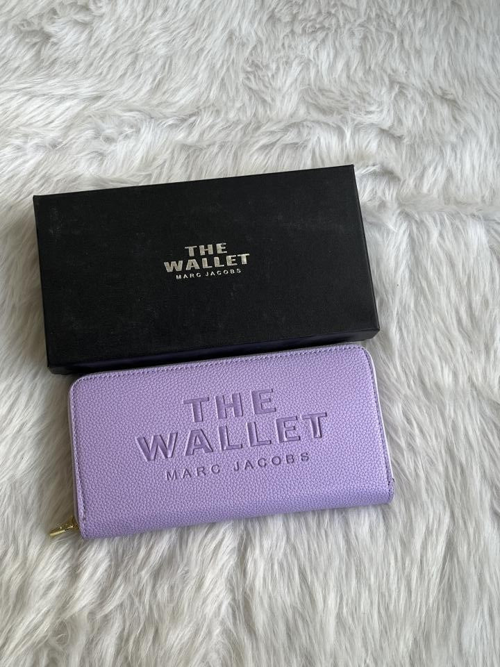 Marrc Jacob Black Long Zippy Wallet With Box