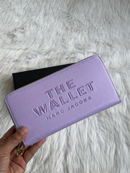 Marrc Jacob Black Long Zippy Wallet With Box