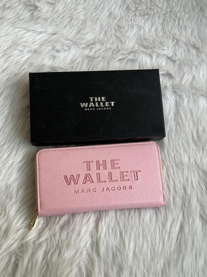 Marrc Jacob Black Long Zippy Wallet With Box