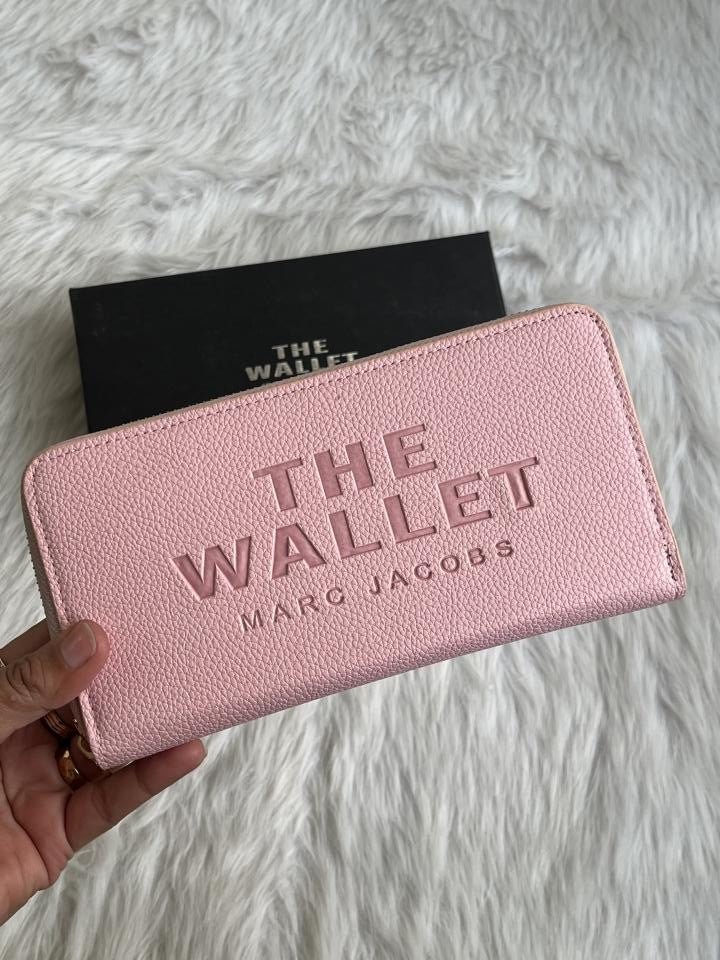 Marrc Jacob Black Long Zippy Wallet With Box
