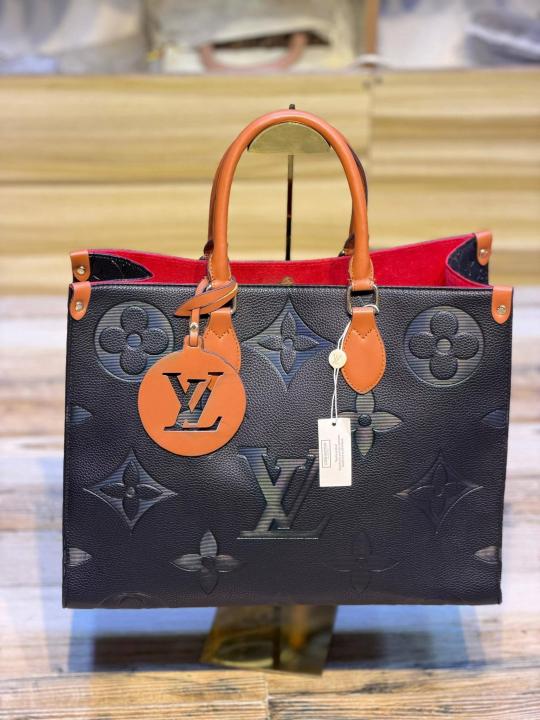 Louiis Vuiitton OntheGo Medium Shoulder Tote Bag With Dust Cover