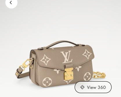 Louiis vuiitton lv pochette metis shoulderbag with ogbox