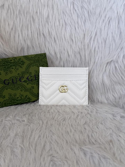 Guccii Marmont Unisex Card Holder With Box