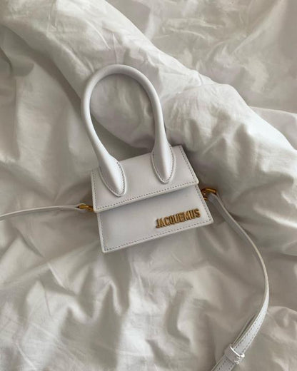 Jaccquemus Le Chiquito Noeud mini leather bag with box premium quality