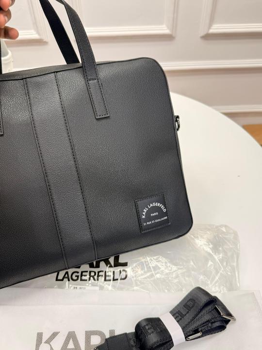 Karrl lagerfeld premium laptop bag with longstrap