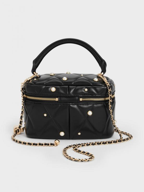 Charlees Keith Arwen Vanity Quilted With Box