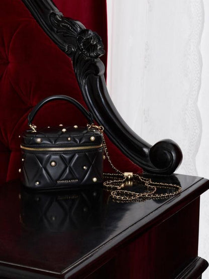 Charlees Keith Arwen Vanity Quilted With Box