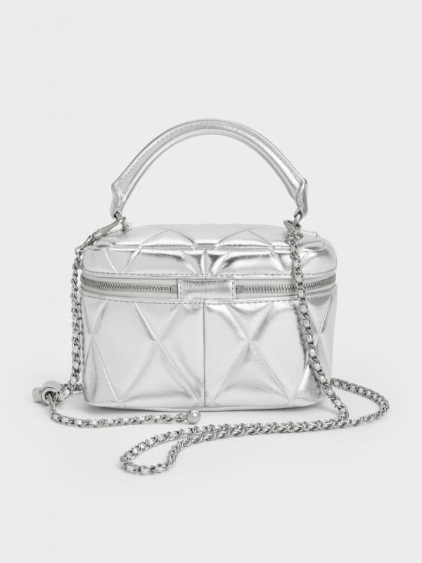 Charlees Keith Arwen Vanity Quilted With Box