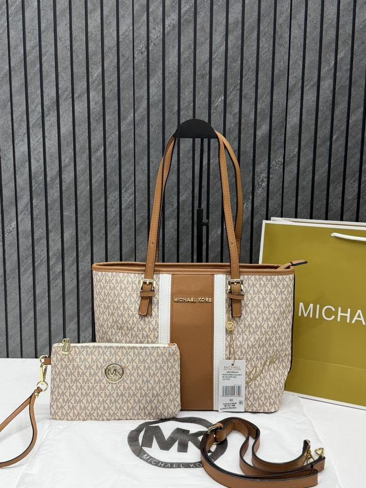 Michaell Kors Jet Set Tote With Wallet DustCover CarryBag