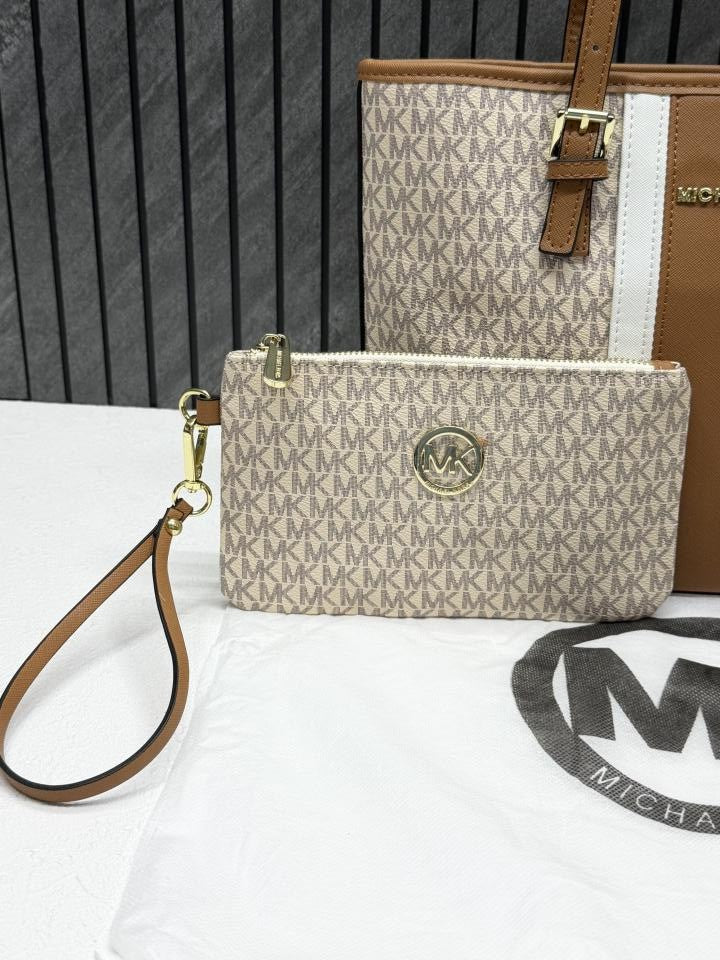 Michaell Kors Jet Set Tote With Wallet DustCover CarryBag