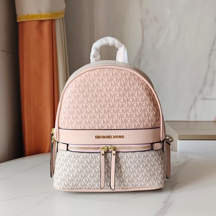 Michael Kors Signature Edition Medium Backpack With carryBag DustCover
