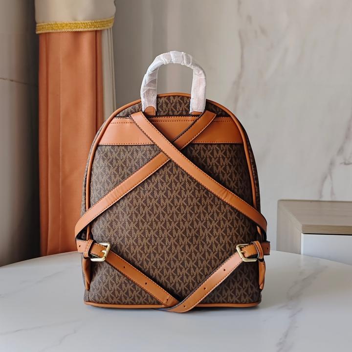 Michael Kors Signature Edition Medium Backpack With carryBag DustCover