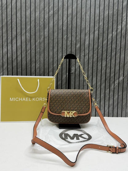 Michaell Kors Parker Shoulder Bag With CarryBag &amp; DustCover