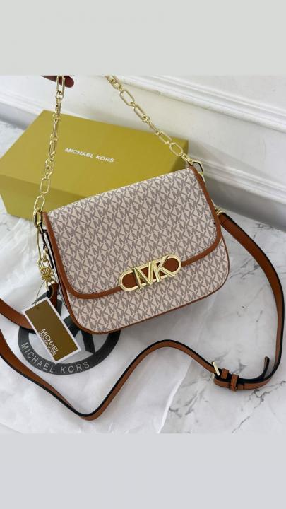 Michaell Kors Parker Shoulder Bag With CarryBag &amp; DustCover