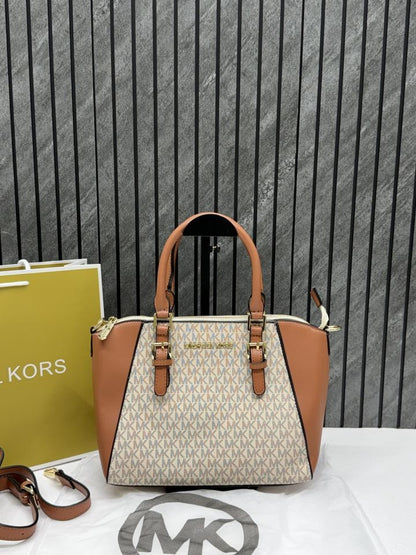 Michaell Kors CB Sienna Satchel Bag With Original CarryBag &amp; DustCover