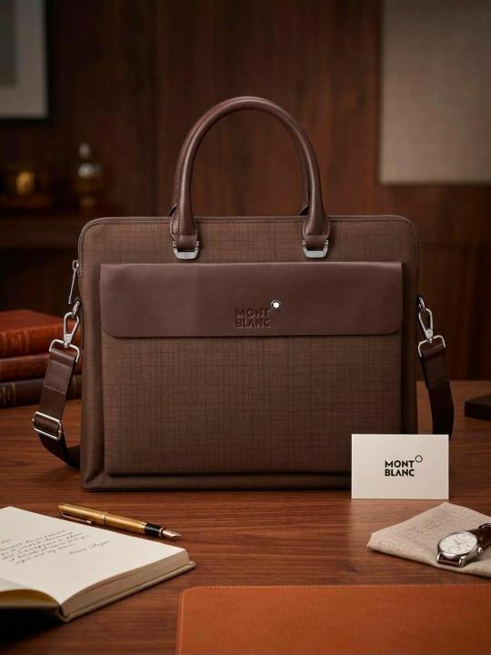 Montt blannc Polished Premium Quality Laptop Bag